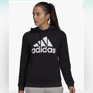 ADIDAS ESSENTIALS LOGO FLEECE HOODIE